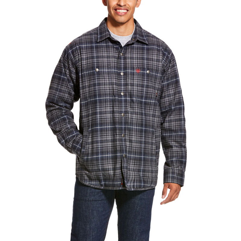 Ariat Jacke Herren - Fr Monument Shirt DunkelGrau ( XNWUH-8340 )